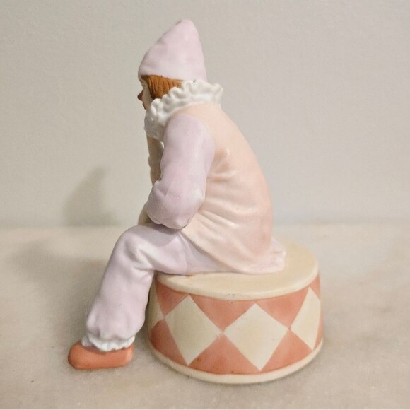 Vintage Enesco Sad Clown Music Box plays Send in the Clowns dated 1983 Korea - Picture 3 of 7
